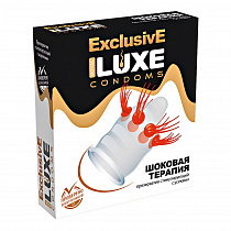 Презерватив-насадка Luxe Exclusive Шоковая терапия 1 шт