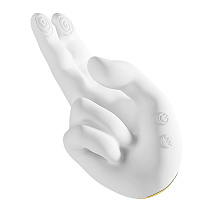 Вибратор для точки G в форме ладони Secwell Golden Hand G-Spot