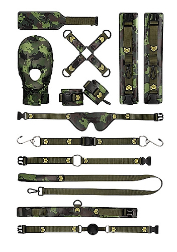 БДСМ-набор Ouch! Army Bondage Kit