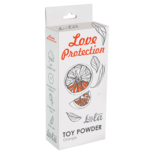 Пудра для секс-игрушек Lola Protection Апельсин, 30 г