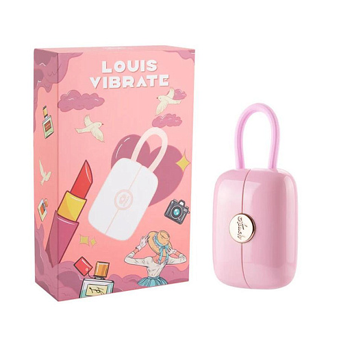 Вакуумный стимулятор с&nbsp;виброяйцом OTOUCH Louis Vibrate, розовый