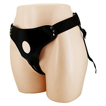 Трусики с кольцом для страпона Love Spell