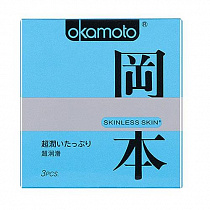 Презервативы Okamoto Skinless Skin Super Lubricative 3 шт