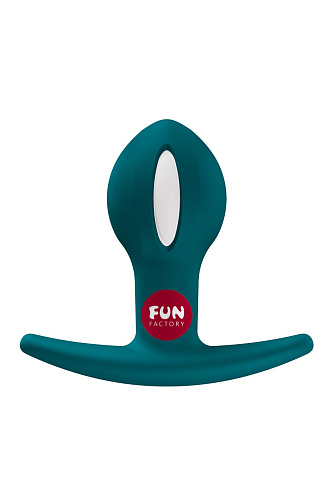 Анальный шарик со&nbsp;смещенным центром тяжести Fun Factory B&nbsp;Ball Uno, зеленый