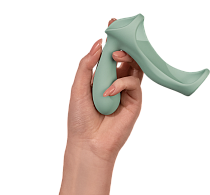 Парная насадка с вибратором на ДУ nejno Vmeste, фисташковая