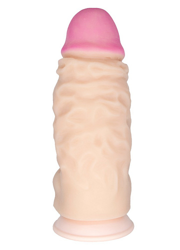 Фаллоимитатор супергигант Lovetoy 34&nbsp;см, диаметр 10.5&nbsp;см