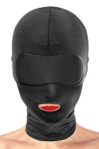 Глухая маска-шлем Fetish Tentation с отверстием для рта