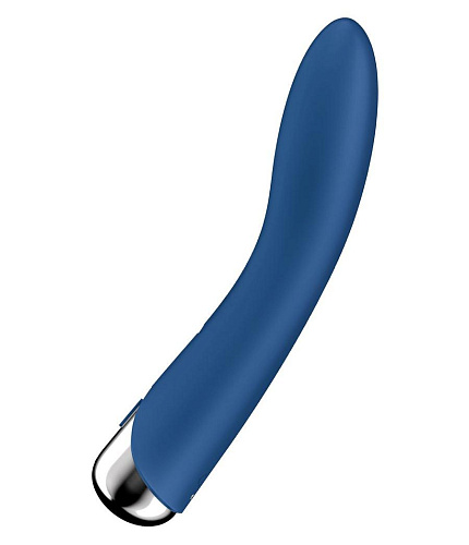 Вибратор для точки G с ротацией Satisfyer Spinning Vibe 1, синий