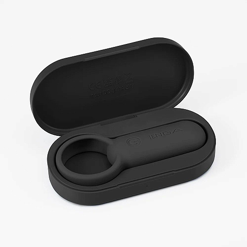 Эрекционное виброкольцо Tenga paiRING, черное