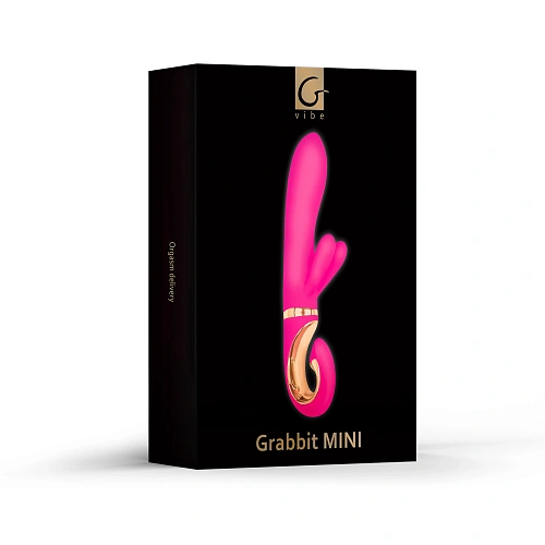 Вибратор-кролик Gvibe Grabbit Mini, розовый