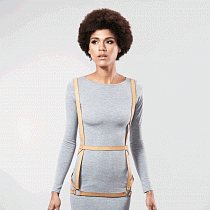 Портупея Arros Dress, коричневая