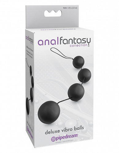 Анальная цепочка Deluxe Vibro Balls