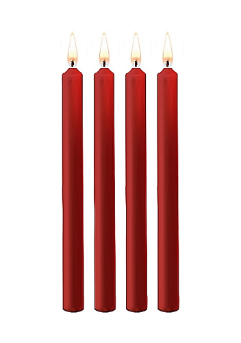 Набор БДСМ-свечей Teasing Wax Candles, красный