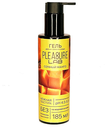 Съедобный лубрикант Pleasure Lab Сочный манго, 185&nbsp;мл