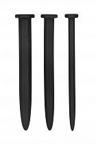 Набор стимуляторов уретры Ouch! Silicone Screw Plug Set