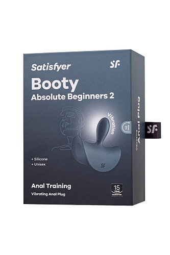 Анальная вибровтулка для начинающих Satisfyer Booty Absolute Beginners 2