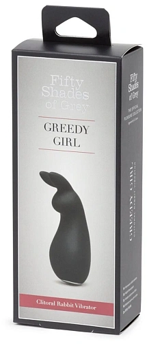 Мини-вибратор для клитора Fifty Shades of Grey Greedy Girl, черный