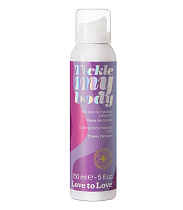 Хрустящая массажная пенка Love to Love Tickle My Body Вишневый цветок, 150 мл