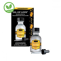 Согревающее масло для орального секса KamaSutra Oil of Love Кокос и манго, 22 мл