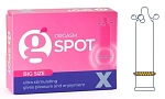 Увеличенная стимулирующая насадка с шариками G-Spot X BIG SIZE, 1 шт