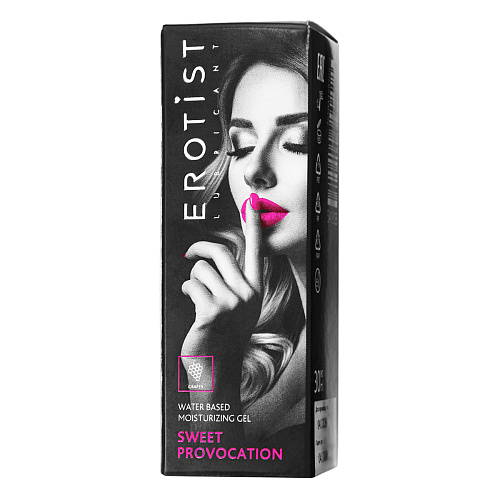 Съедобный интимный гель Sweet Provocation Виноград, 30 мл