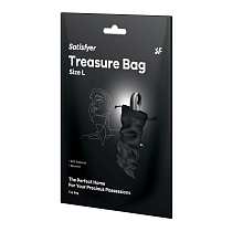 Мешочек для секс-игрушек Satisfyer Treasure Bag L, черный