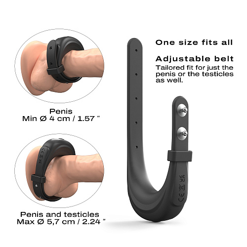 Эрекционное кольцо с вибрацией Dorcel Fit Vibe Ring
