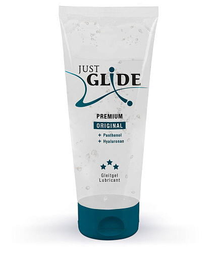 Водный лубрикант Just Glide Premium, 200&nbsp;мл