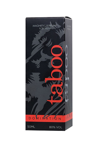 Туалетная вода с&nbsp;афродизиаками RUF Taboo Domination для мужчин, 50&nbsp;мл