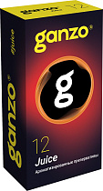Ароматизированные презервативы Ganzo Juice, 12 шт