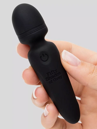 Компактный вибромассажер Fifty Shades of Grey Sensation Mini Magic Wand Vibrator