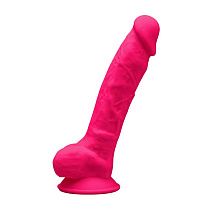Реалистичный фаллоимитатор на присоске Adrien Lastic SileXD 7, Model 1, розовый