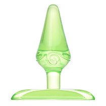 Анальная пробочка Basic, зеленая