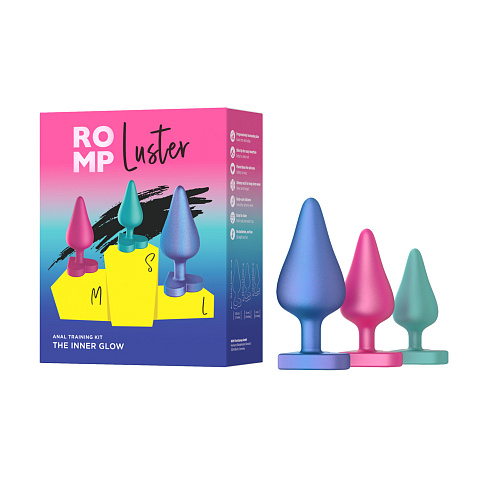 Набор анальных пробок Romp Luster