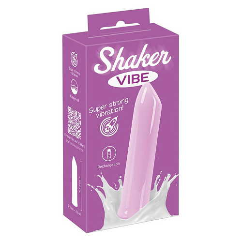 Вибропуля для клитора Orion Shaker Vibe, фиолетовая