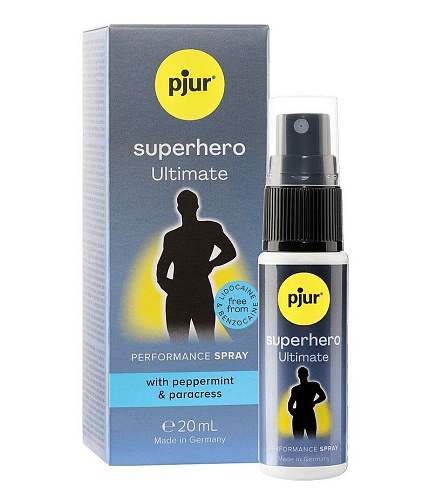 Продлевающий спрей для мужчин Pjur Superhero Ultimate Spray, 20&nbsp;мл
