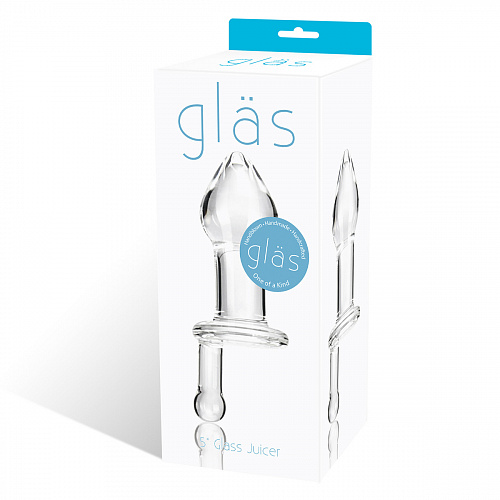 Анальная пробка Glas Glass Juicer