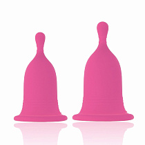 Менструальные чаши Rianne S Cherry Cup, розовые