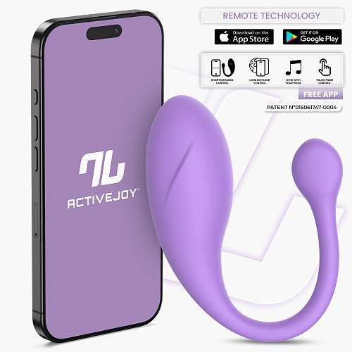 Интерактивное виброяйцо с ДУ IntoYou Bulby, сиреневое
