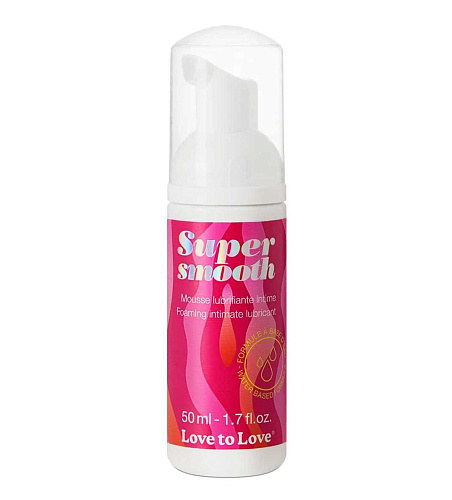 Водно-силиконовый вагинальный лубрикант-пенка Love to Love Super Smooth, 50 мл