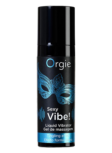 Охлаждающий жидкий вибратор Sexy Vibe! Liguid Vibrator, 15&nbsp;мл