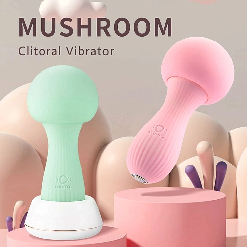 Мини-вибратор для клитора OTOUCH Mushroom, розовый