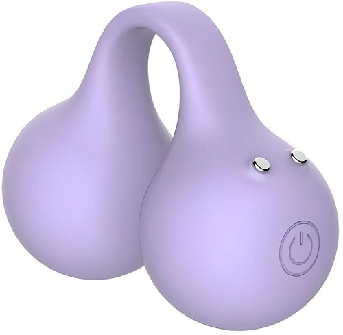 Клиторальный вибратор SVibe Twinn с&nbsp;ДУ, лиловый
