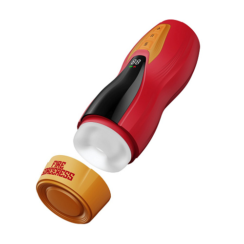 Интерактивный мастурбатор Fire Sorceress Solara вибрация, движение, подогрев