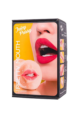 Мастурбатор вагина-ротик Pretty Mouth