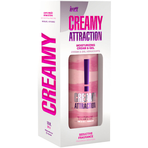 Увлажняющий крем-гель для тела Creamy Attraction, 100 мл