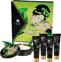 Подарочный набор интимной косметики Shunga Geisha's Secret Зеленый чай