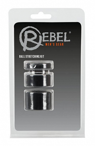 Набор эрекционных колец Rebel Ball Stretching Kit