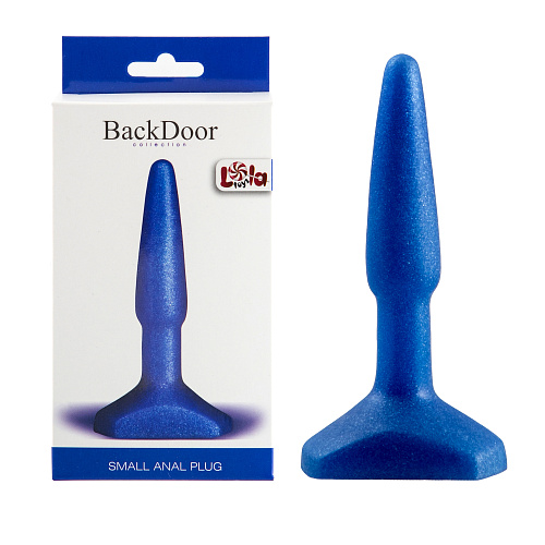 Анальная втулка Back Door Collection, диам. 2 см, синяя
