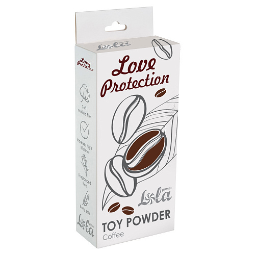 Пудра для секс-игрушек Lola Protection, Кофе 30 г